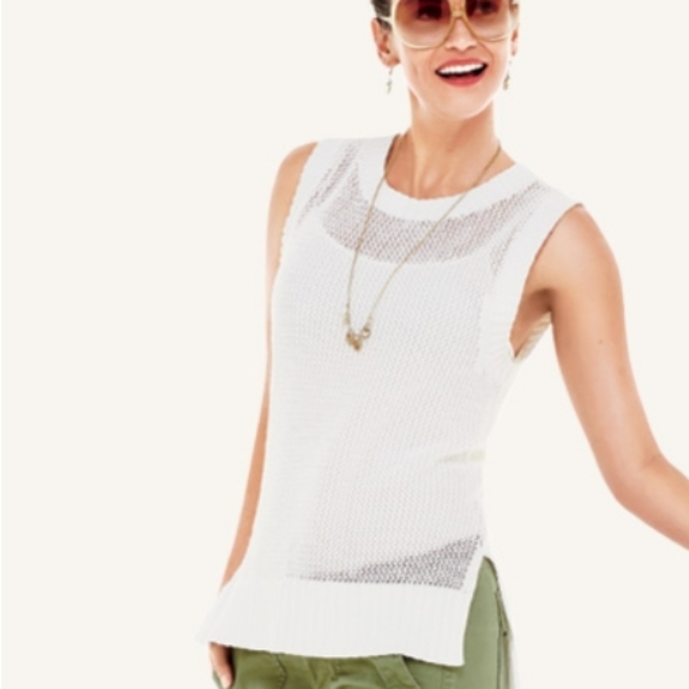 Cabi Sleeveless Sweater Vest